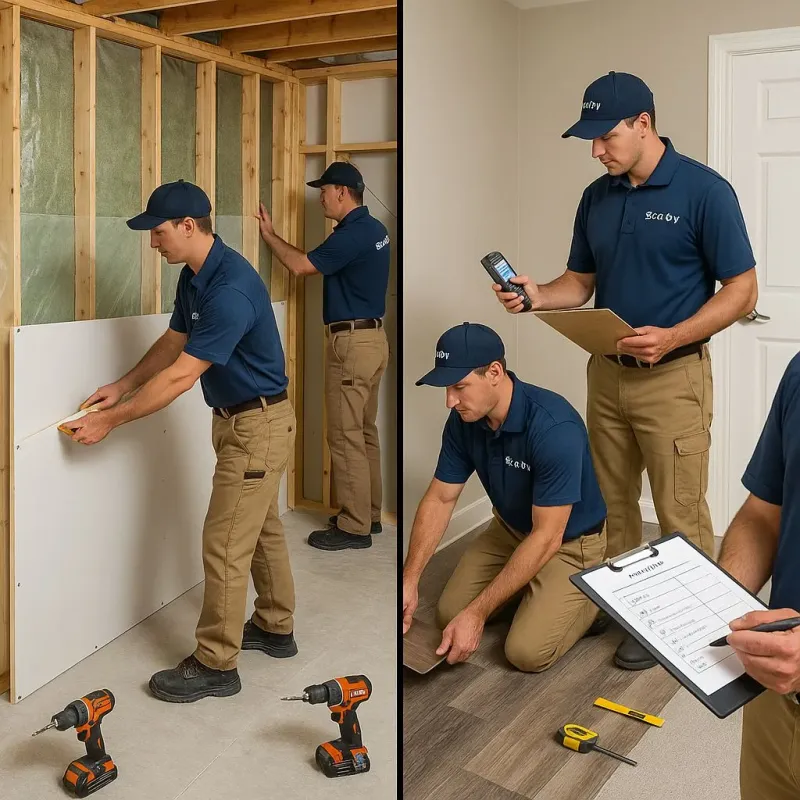 Repairs and Reconstruction process in Lely Resort, FL