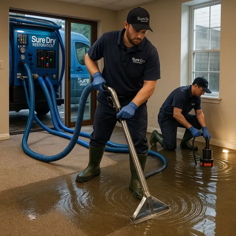 Water Extraction and Removal process in Lely Resort, FL